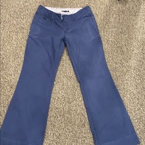 Gap Slate Blue, Flared Chinos